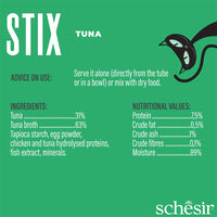 Schesir Summer Treat-Stix Mix Flavour [Chicken, Duck, Salmon & Tuna]-15g x 24pcs
