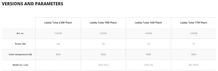 Aquael Leddy Tube-Plant[Power - 10W]