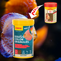 Sera Discus Color Nature 105g (250ml)[Color - Maroon]