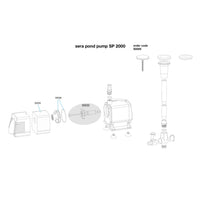 Sera Pond Pump SP2000[Model - SP2000]