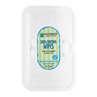 Thumbnail for earthbath® Shed Control Wipes, Green Tea & Awapuhi with Omega-6 Fatty Acids, 72 ct re-sealable container