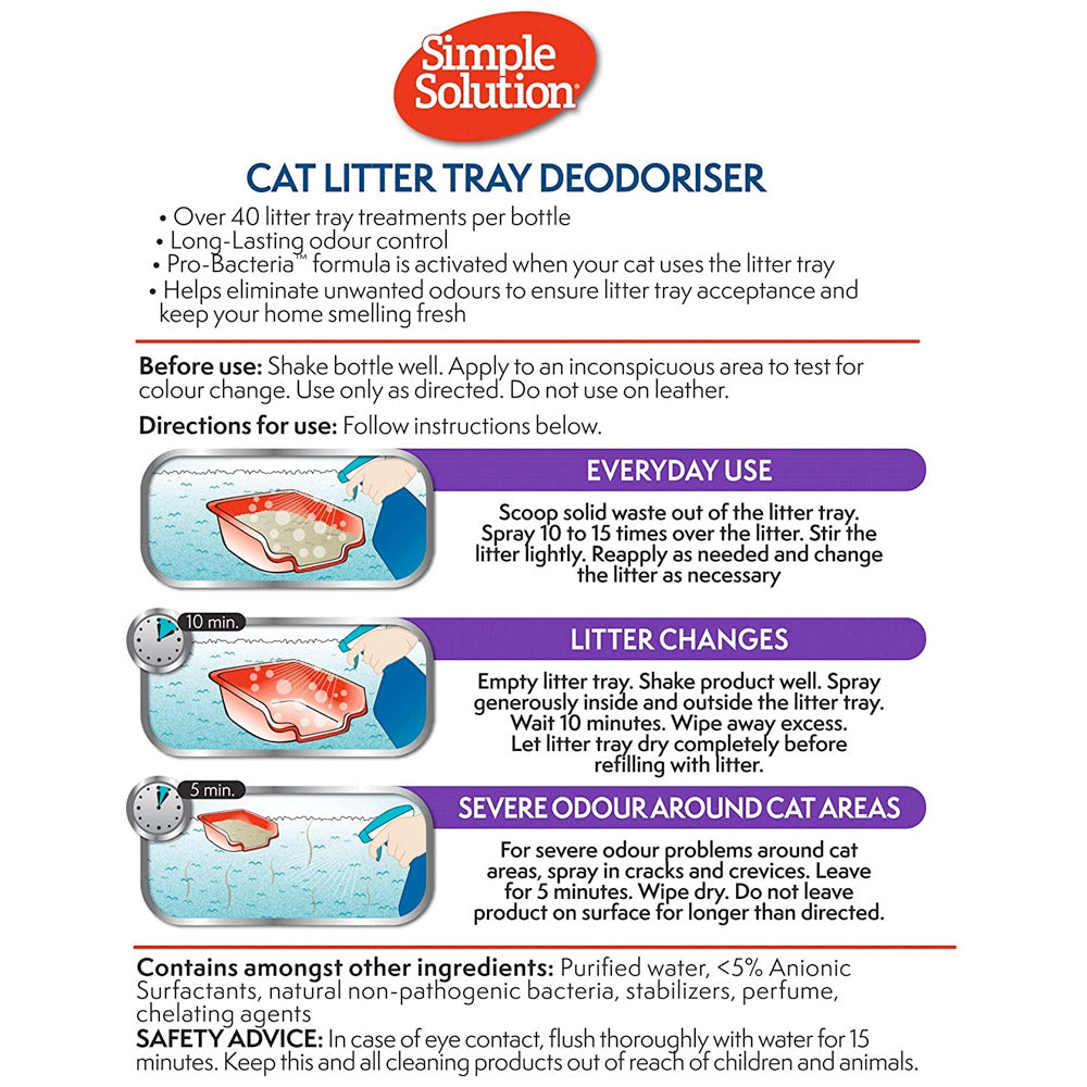 Cat Litter Odor Eliminator, 500 ml