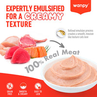 WANPY Superfoods Creamy Treat For Cat Chicken With Pumpkin & Kale