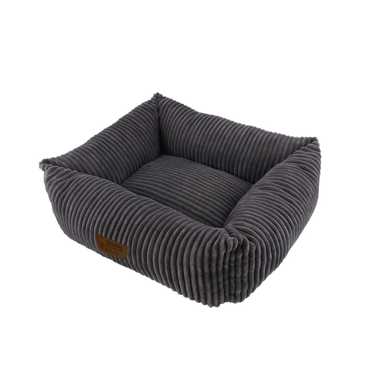 GiGwi Place Sweet Dreams Bolster Pet Bed – Square - small
