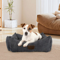 GiGwi Place Sweet Dreams Bolster Pet Bed – Square - small