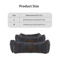 GiGwi Place Sweet Dreams Bolster Pet Bed – Square - small