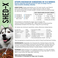 Synergy Labs Shed-X Supplement for Dogs 946ml
