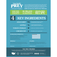 Thumbnail for PREY Angus Beef Limited Ingredient Formula - 11.4kg(25 lbs)