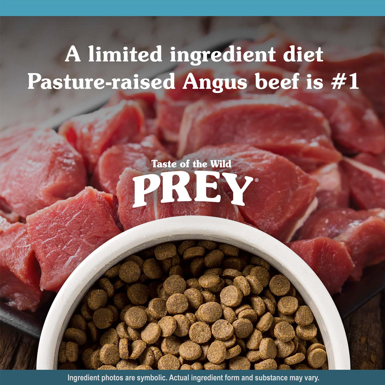 PREY Angus Beef Limited Ingredient Formula - 11.4kg(25 lbs)