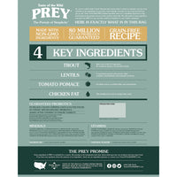 Thumbnail for PREY Trout Limited Ingredient Formula for Dogs - 3.63kg (8 lbs)