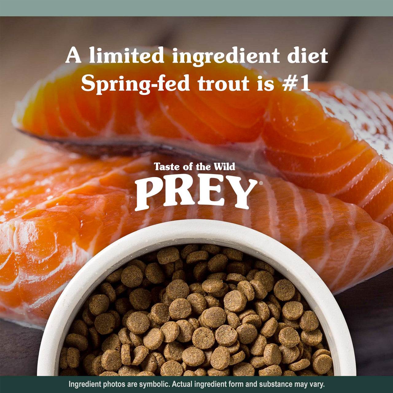 PREY Trout Limited Ingredient Formula for Dogs - 3.63kg (8 lbs)