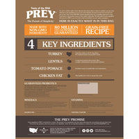 Thumbnail for PREY Turkey Limited Ingredient Formula for Dogs - 11.4kg(25 lbs)