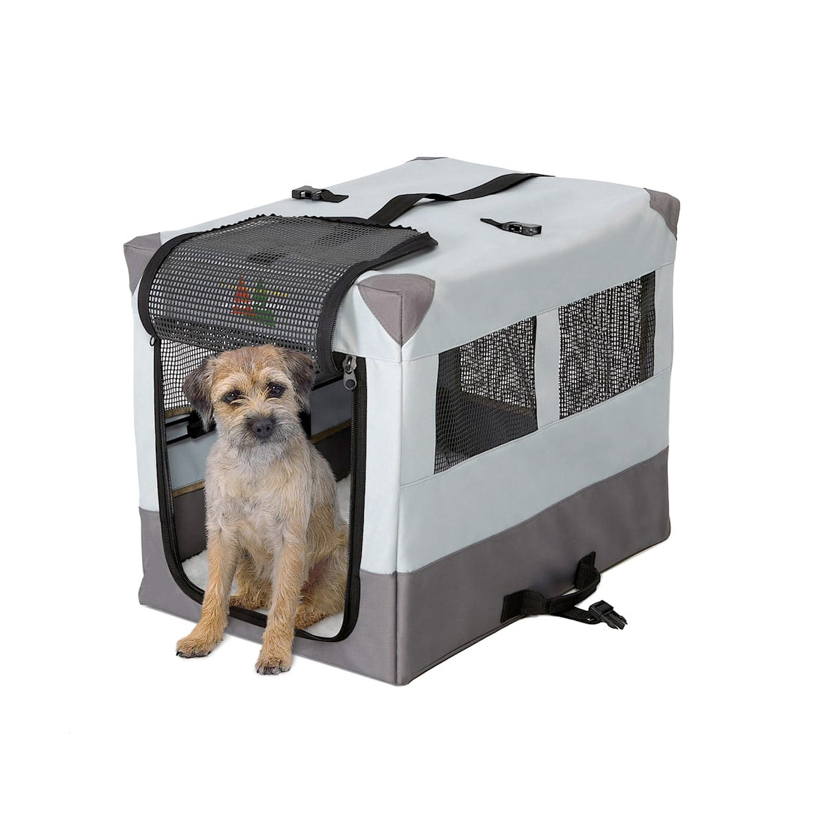 Canine Camper Sportable Tent Dog Crate, 24″ L X 17.5″ W X 20.25″ H