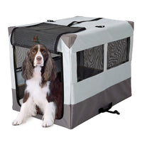 Thumbnail for Canine Camper Sportable Tent Dog Crate, 36″ L X 25.5″ W X 28″ H