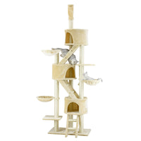 Thumbnail for Three Condo Cat Tree Size 127Wx41Lx233-260H