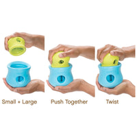 Toppl Treat Toy - small - granny-smith