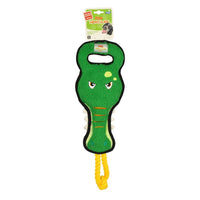 Thumbnail for GiGwi Tug Hercules Squeaker Inside Dog Toy – Crocodile