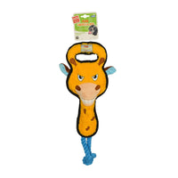 Thumbnail for GiGwi Tug Hercules Squeaker Inside Dog Toy – Deer