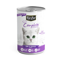 Thumbnail for Kit Cat Complete Cuisine Tuna and Chicken In Broth 150g