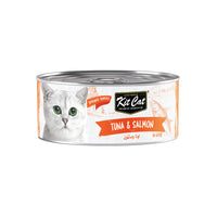 Kit Cat Deboned Tuna & Salmon Toppers 6x50g
