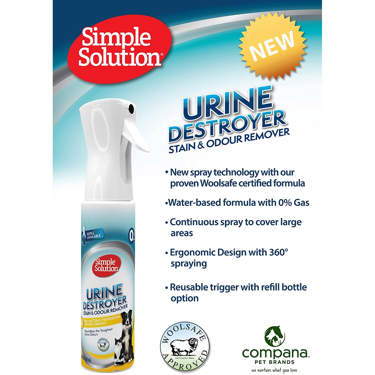 Simple Solution Urine Destroyer (Flairosol) Refill 400ml