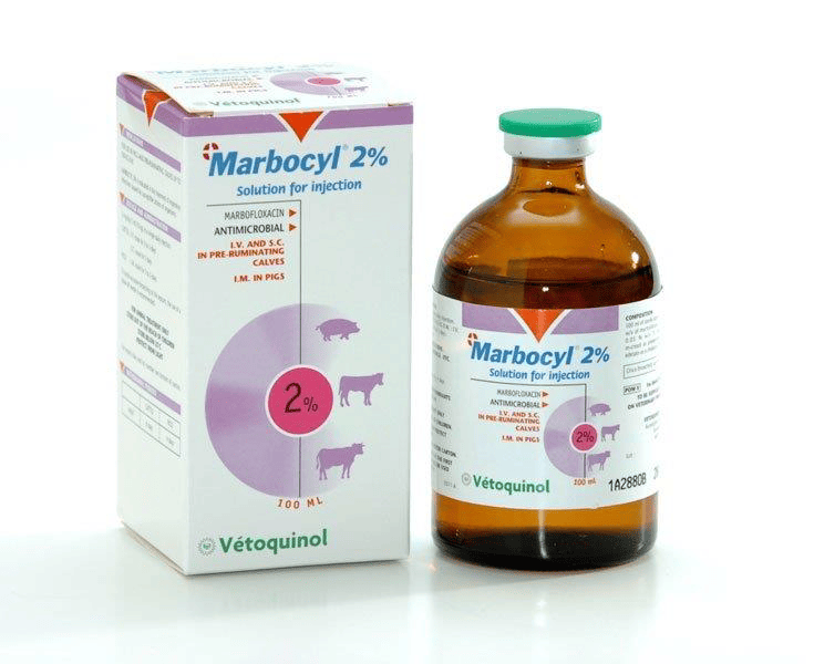 MARBOCYL 2% INJ 100 ML