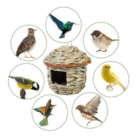 VanPet House for Small & Medium Birds -15x20cm