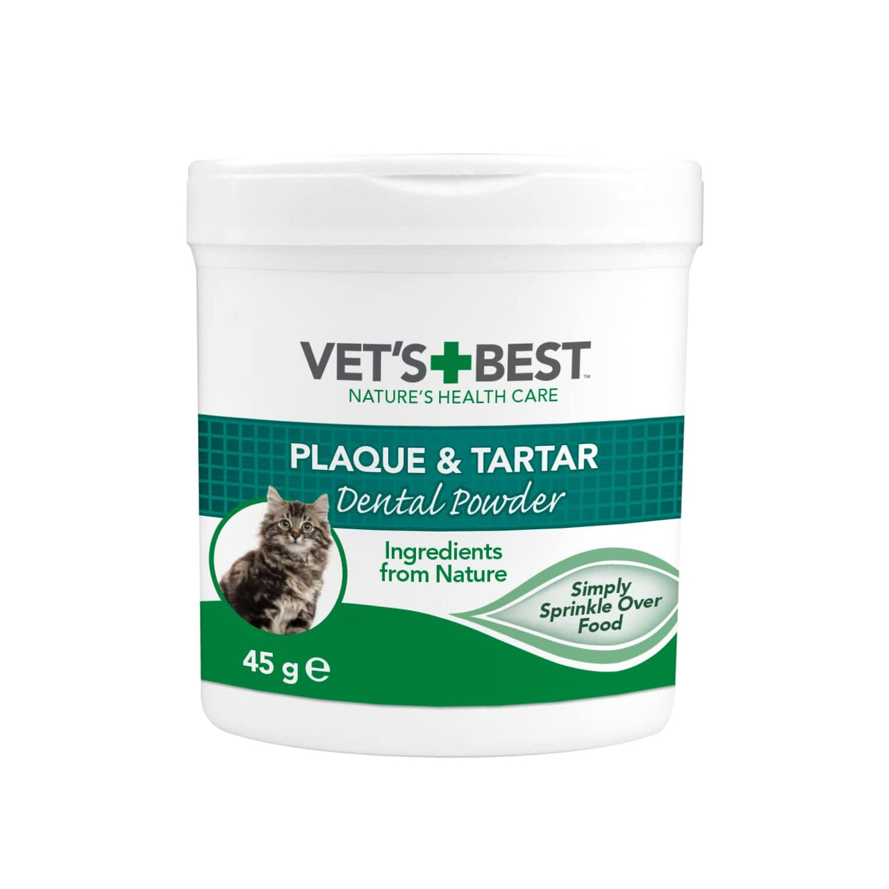 Vet’s Best Advanced Dental Powder for Cats – 45g