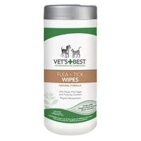 Thumbnail for Vet’s Best Flea + Tick Dog & Cat Wipes, 50 count