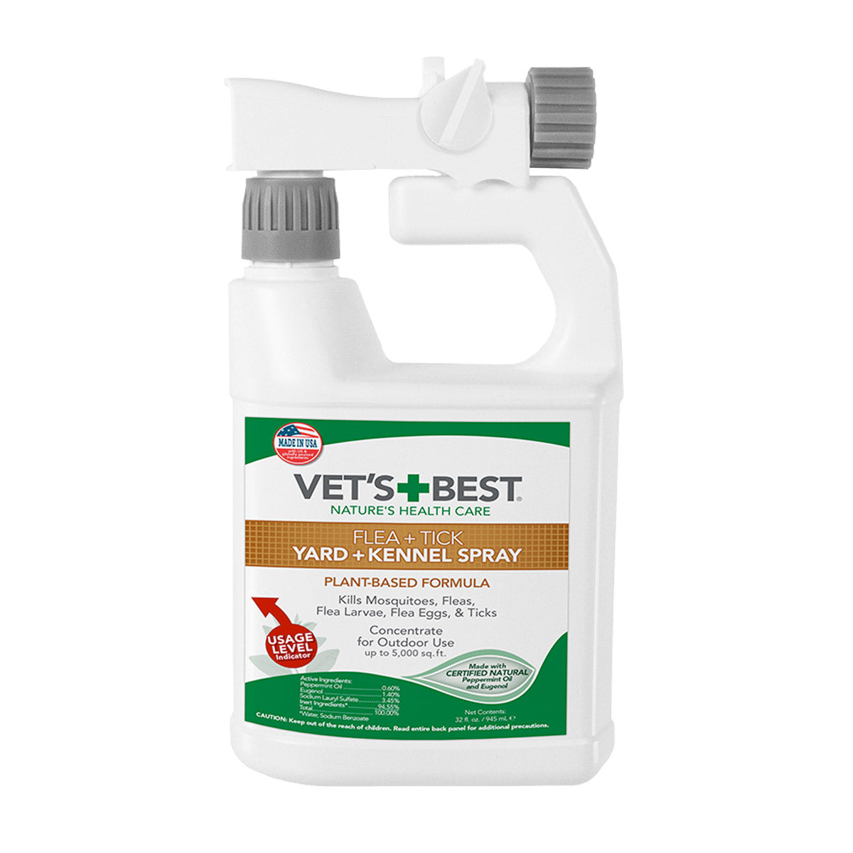 Vet’s Best Flea + Tick Yard & Kennel Spray  (32 oz)