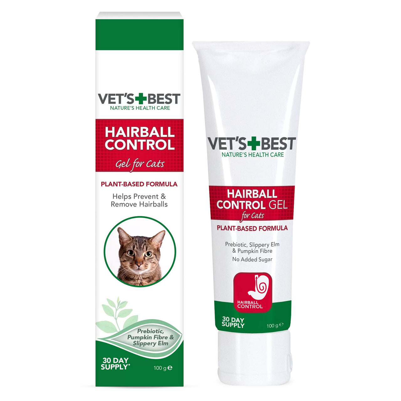 Vet’s Best Hairball Control Gel for Cats – 100g