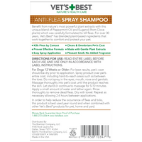 Thumbnail for Vet’s Best Natural Anti-Flea Easy Spray Shampoo (16 oz)