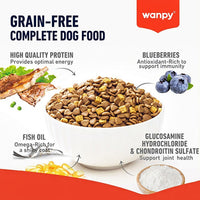 WANPY Grain Free Complete Food For Puppy – Lamb Recipe - 12Kg