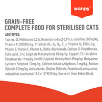 WANPY Grain Free Sterilized Cat Food – Salmon & Tuna Recipe - 1.5Kg