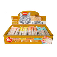 Thumbnail for Wanpy Creamy Treat Assorted – Mix Flavor 100pc (1400g)