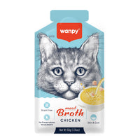 Thumbnail for Wanpy Meat Broth Chicken for Cats (50gm)