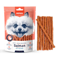 Thumbnail for Wanpy Salmon Sticks 100g