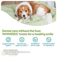 Thumbnail for Whimzees Soft Daily Dental Dog Treats Value Bag –  Small (28 pcs)