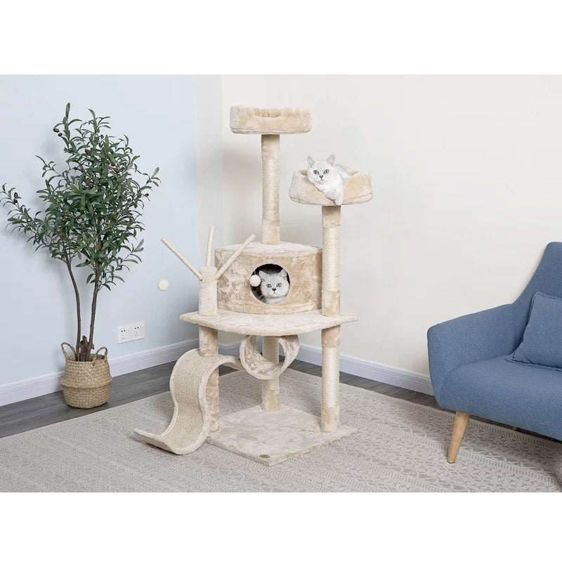 55″ Whiskers Cat Tree