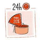 Witte Molen Puur Pauze Sticks L Parakeet Fennel & Red Pepper [Weight - 140g]