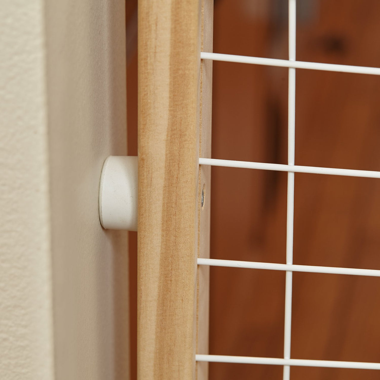 32 Inwire Gate Wood and Wire Mesh Pet Gate - 32 inch – VetForest.com