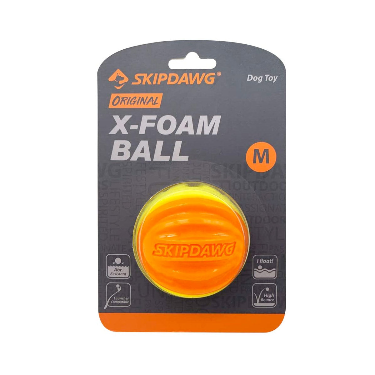 SKIPDAWG X-Foam Ball for Dogs (Medium)