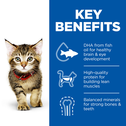 Hill’s Science Plan Kitten Wet Cat Food Multipack with Chicken, Turkey Pouches (12x85g)