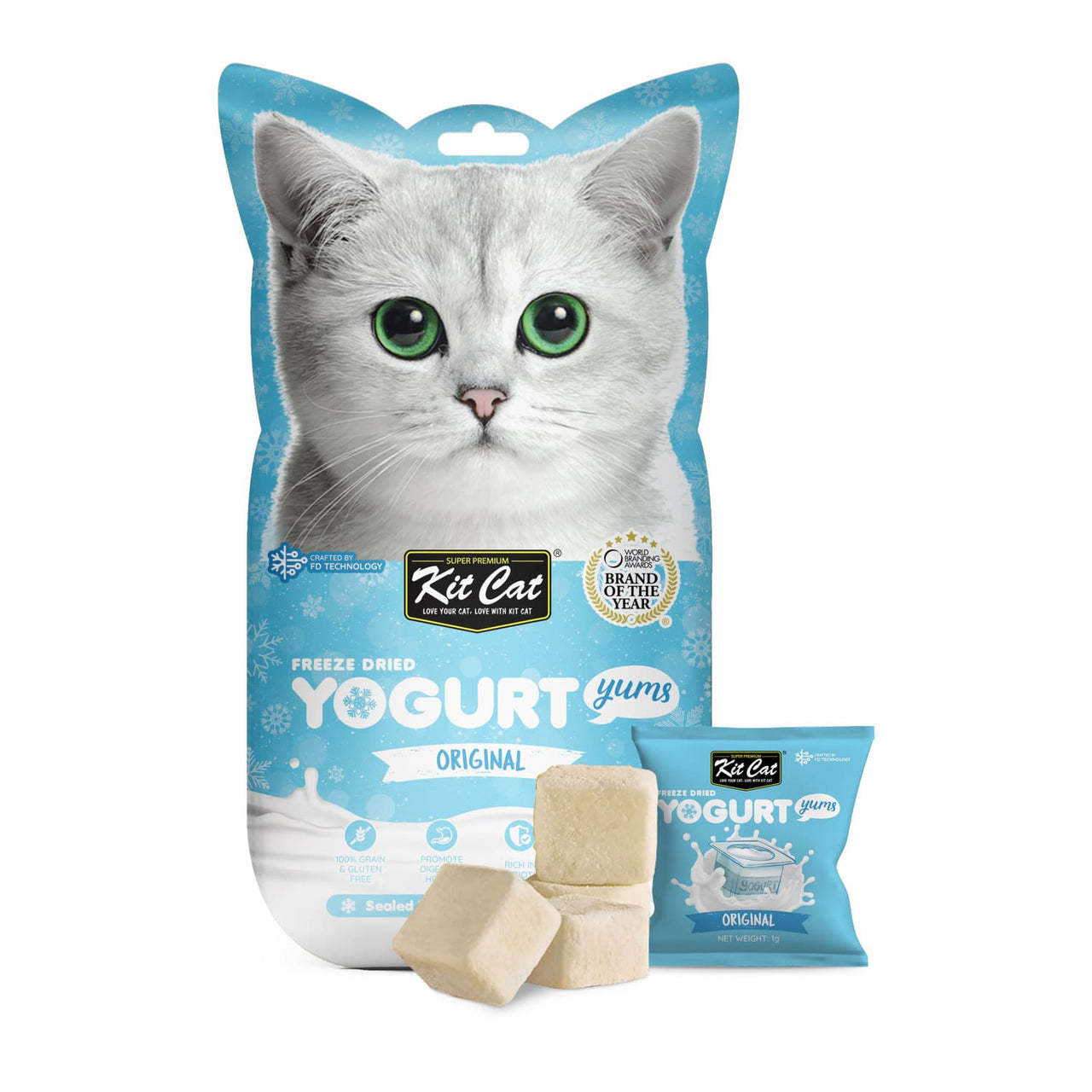 Kit Cat Freeze Dried Yogurt Yums – Original