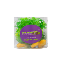 Yusee Aquarium Decorations - Artificial Plant YS-70535-4 [Height:4