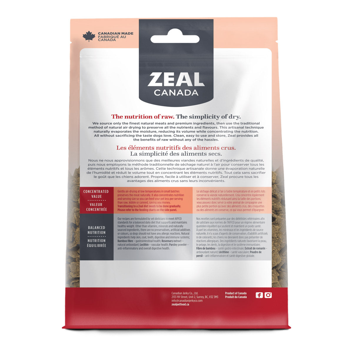 Zeal Gently Air-Dried Beef Recipe for Dogs - 5.5lbs/2.5kg