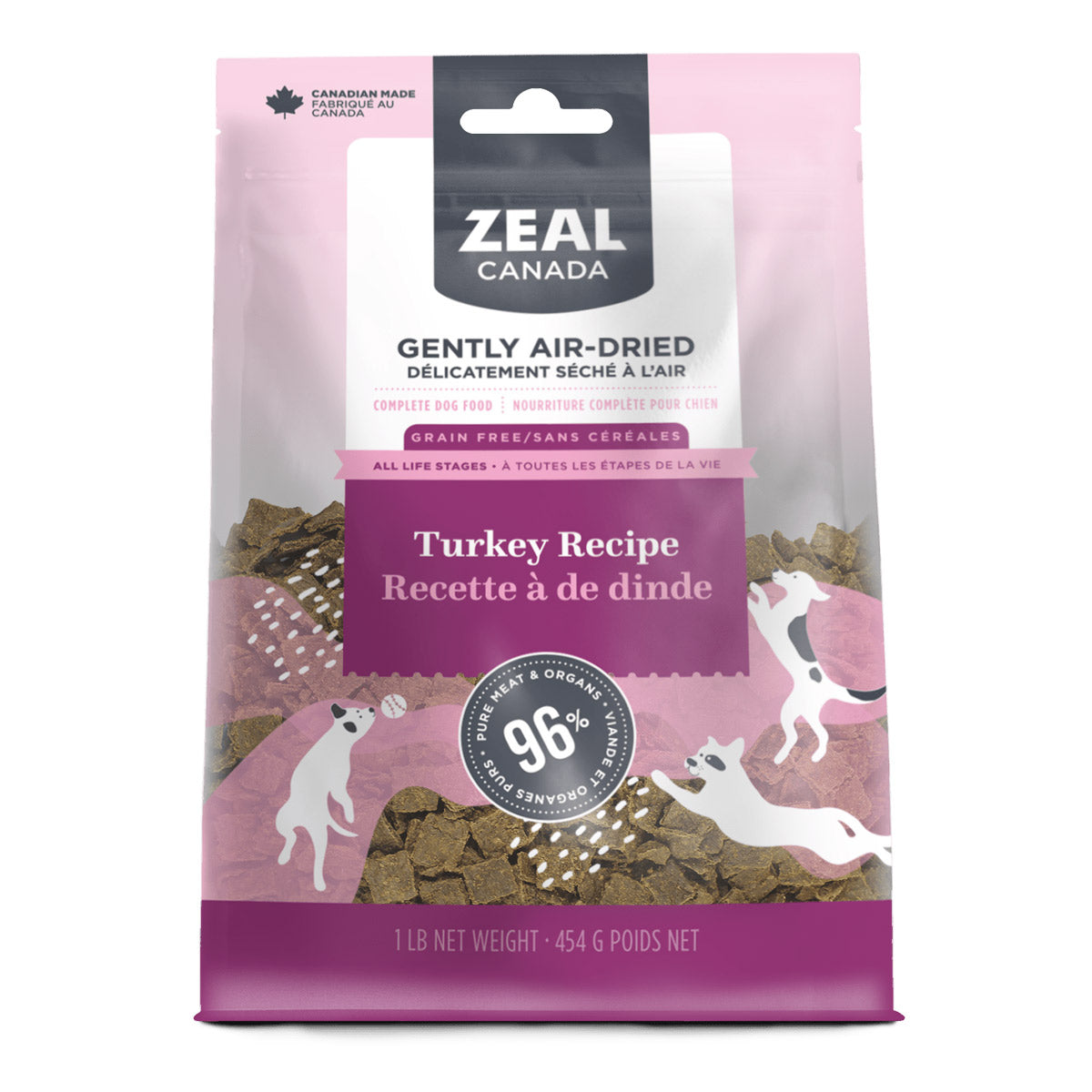 Zeal Gently Air-Dried Turkey Recipe for Dogs - 5.5 lbs/2.5Kg