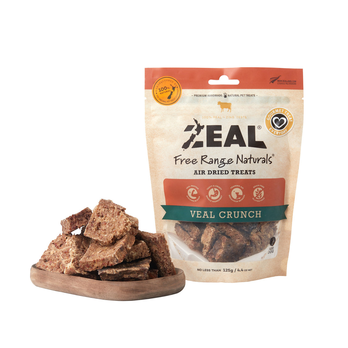 Zeal Veal Crunch 125g