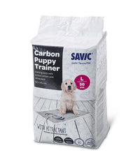Thumbnail for Savic Carbon Puppy Trainer Pads 50pcs - MEDIUM