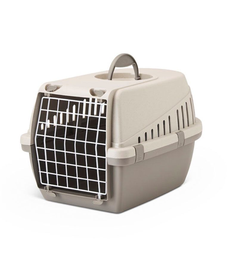 Savic Trotter 1 Happy Planet Pet Transport Box  - GREY 1